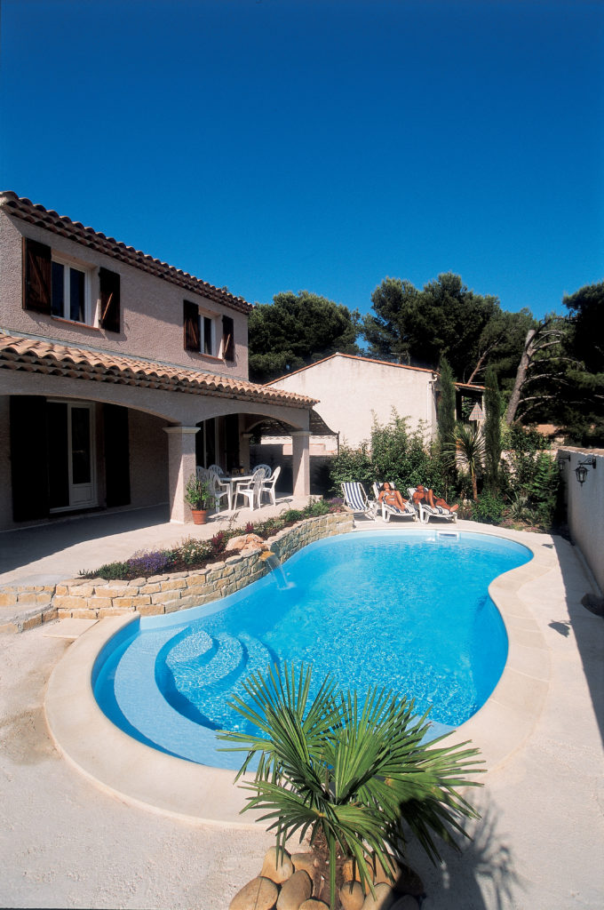 Réalisation Piscine Plage Immergée